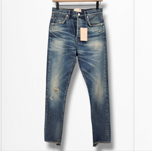 CQY Icon Authentic Vintage Slim High Rise‎ Jeans New Size 27 - Picture 1 of 16